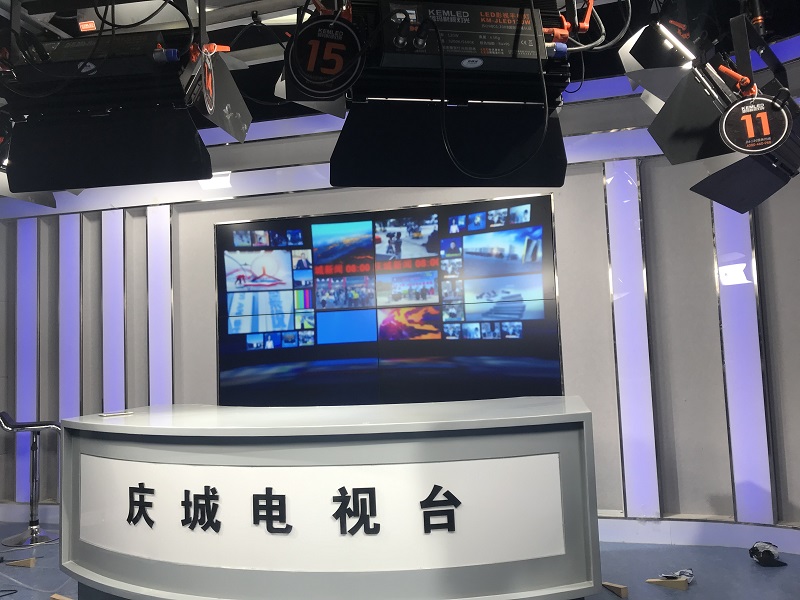 全球首位3D版AI合成主播精彩亮相背后，液晶拼接屏扮演着极为重要的角色 ！